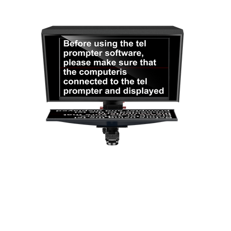 DESVIEW DT series | Teleprompter with full HD monitors in 20 "or 22"